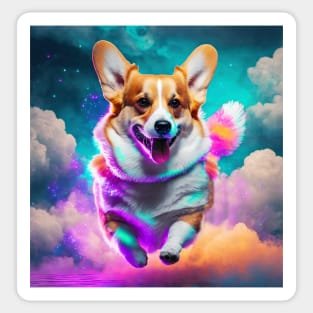 Pembroke Welsh Corgi Heaven Sticker